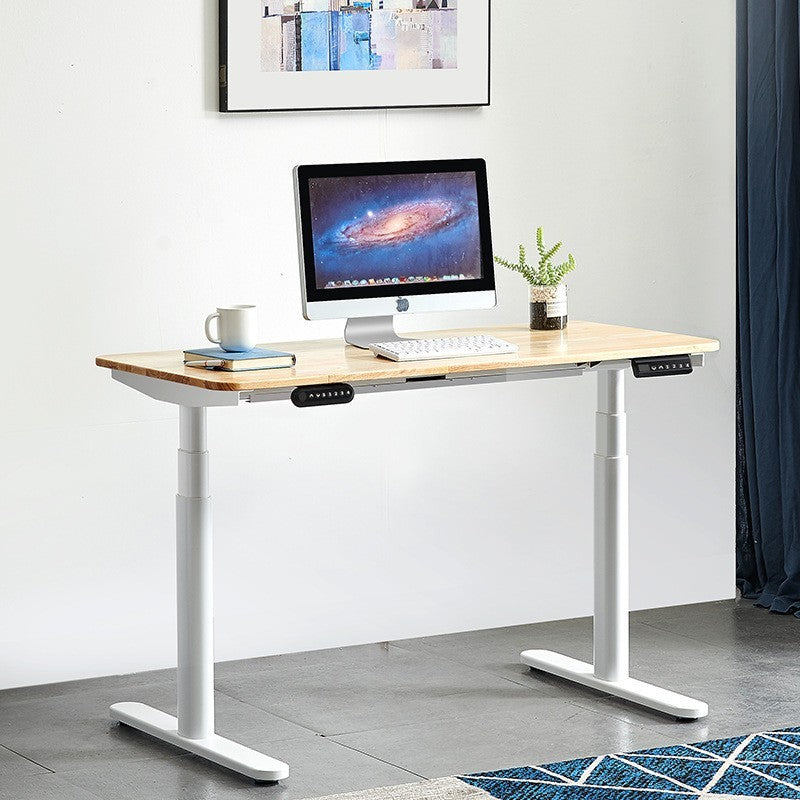 Kaki Meja Elektrik Adjustable Electric Working Gaming Desk ALL FOR WORK - DUAL DESK 3888