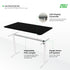 Kaki Meja Elektrik Adjustable Electric Working Gaming Desk ALL FOR WORK - Single Desk 2791