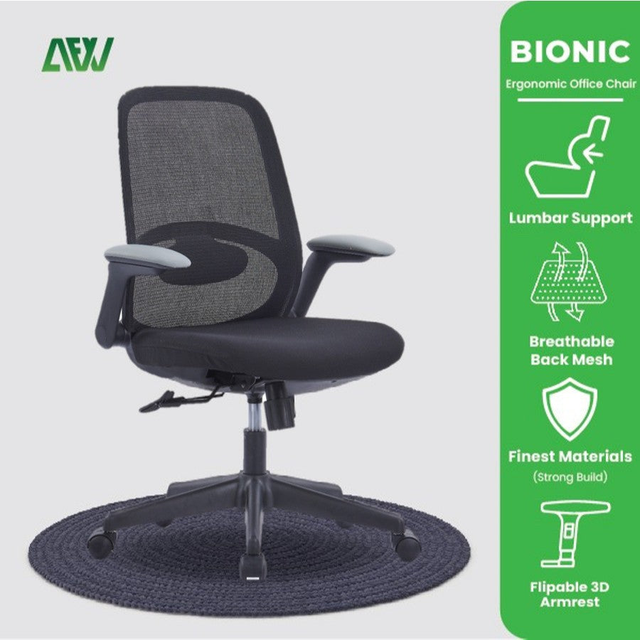 Office Chair Staff Ergonomic Working Gaming Chair BIONIQ