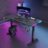 LEGION Standing Desk Electric RGB Meja Gaming Kerja Adjustable Gaming