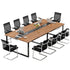 Large Minimalist Meeting Table BAYERN Solid HPL Meeting Desk Meeting Table