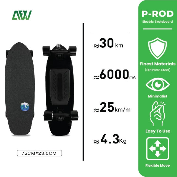 P-ROD EBoard Skate Electric Skateboard