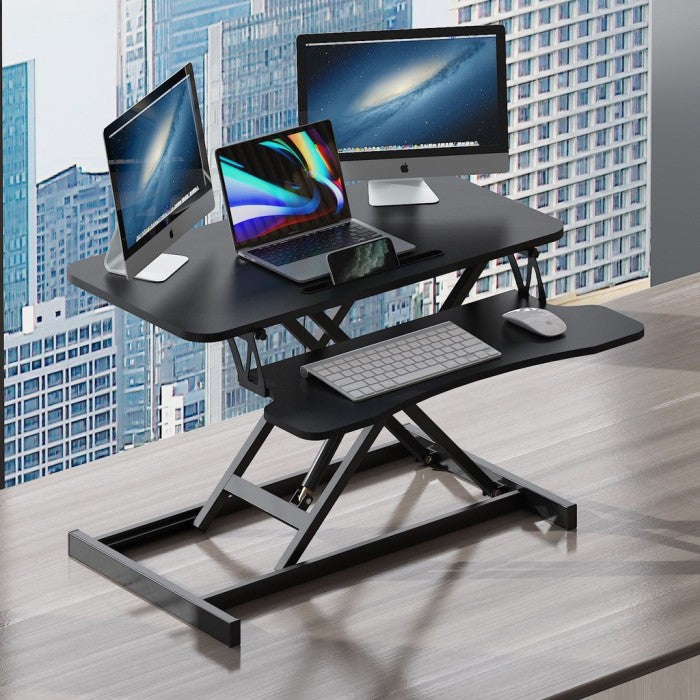 LIFTTECH Meja Belajar Meja Kerja Standing Desk Converter Ergonomic