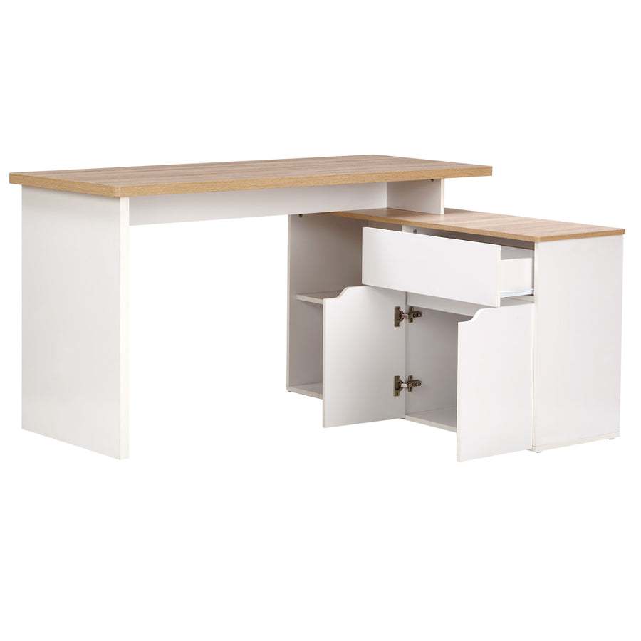 Study Desk Director's Desk Letter L LECCE Minimalist AFW Office Desk