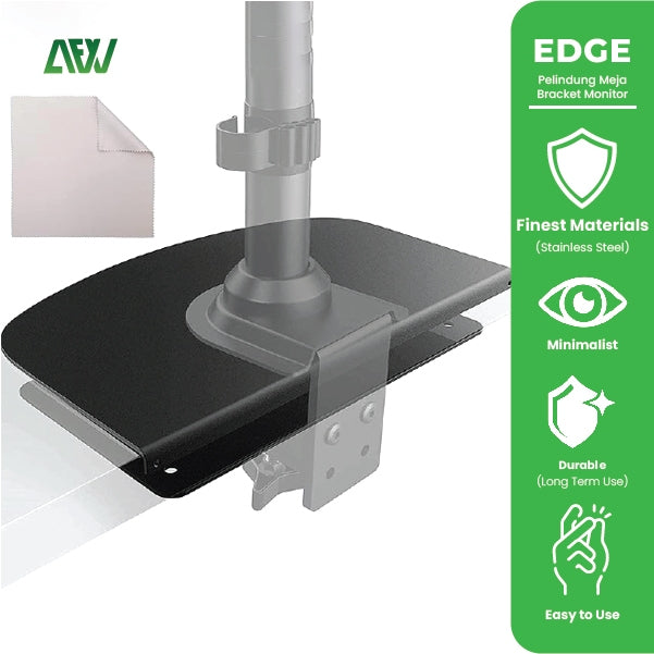 EDGE Protective Desk Bracket Monitor Spot Display Pad Desktop Bracket