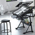 SINDI Adjustable Tilt Tempered Glass Painting Table