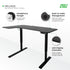 HELMOS Automatic Electric Gaming Work Desk Adjustable Standing Desk ALL FOR WORK