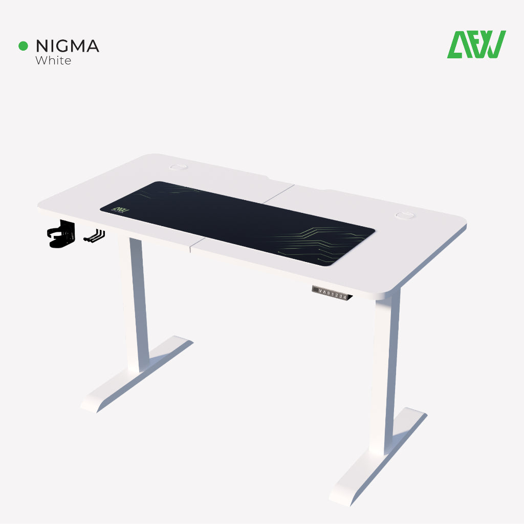 Nigma Meja Kerja Gaming Elektrik Otomatis Adjustable Standing Desk ALL FOR WORK