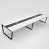 Premium Minimalist Design Meeting Table White Black VILLA Meeting Table