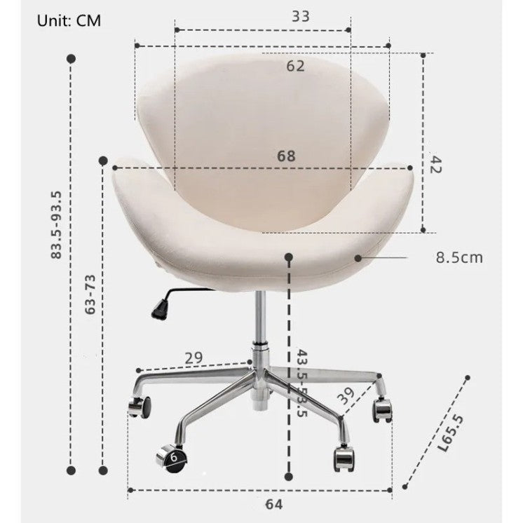 Work Chair Lounge Chair Leather Sofa Armchair Ergonomic Chair AMES