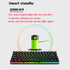 METOO Wireless Mechanical Keyboard Wired 2.4G + Bluetooth Keyboard