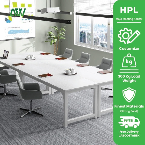 HPL Meeting Table Meeting Table Office Work Desk Staff Desk Custom