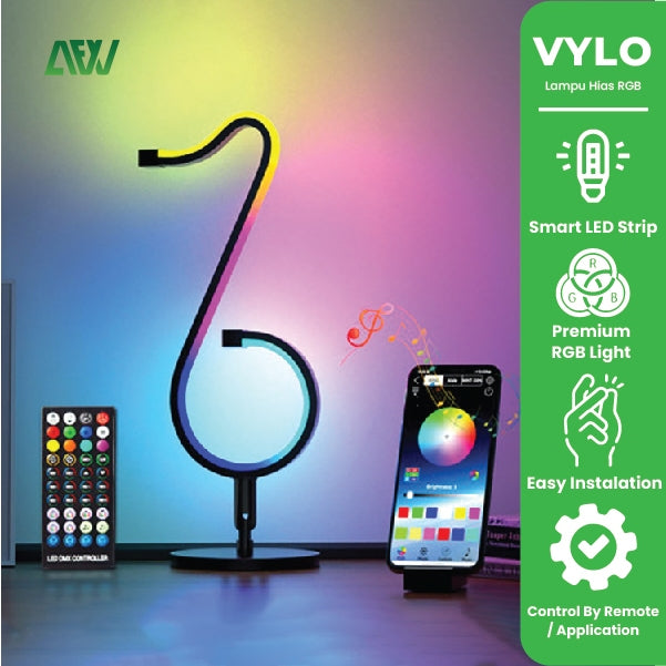 VYLO Lampu Dekorasi LED Smart Light Wifi Decoration RGB Home Lighting