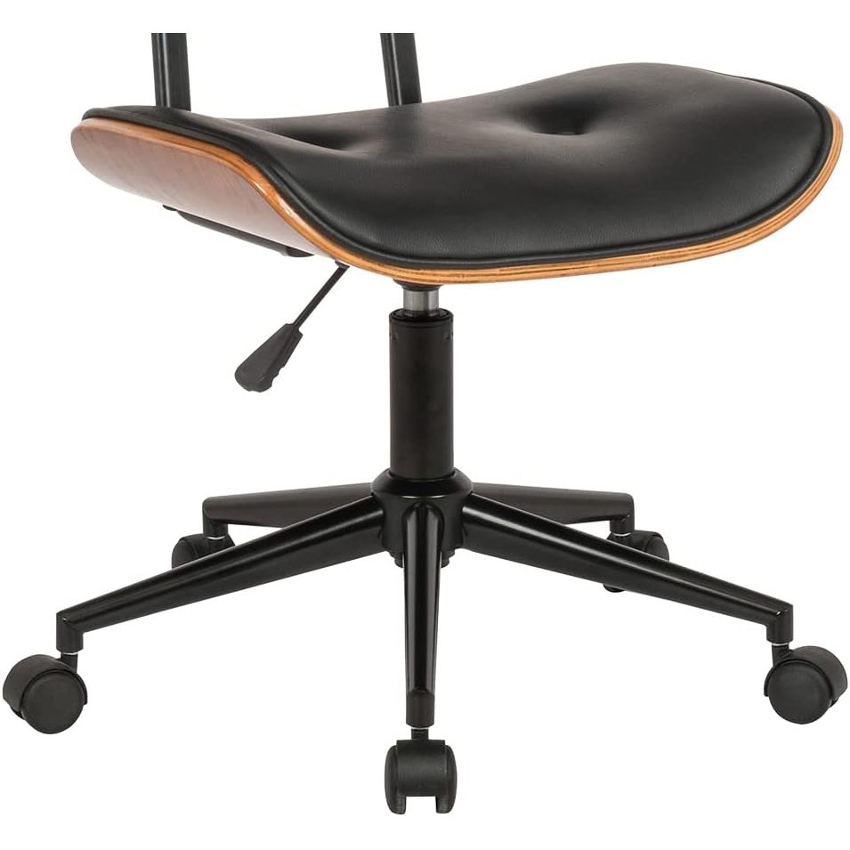 Wooden Work Chair Minimalist Office Chair Wooden Office Chair ALVARO