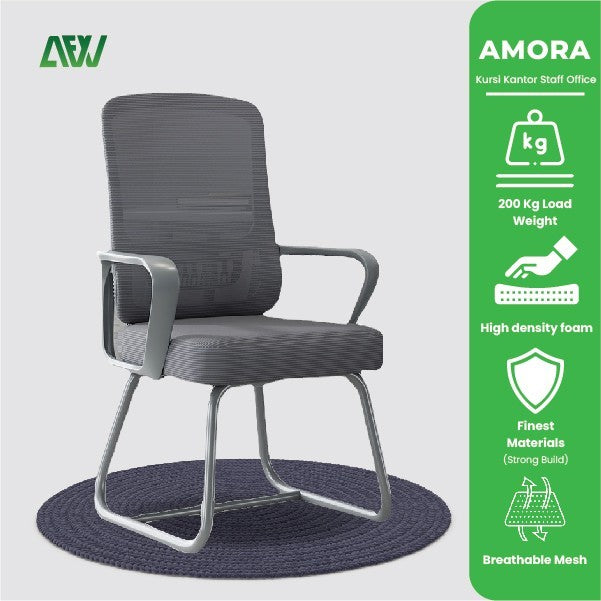 Kursi Kantor Kursi Hadap Ergonomis Meeting AMORA Chair Eksklusif