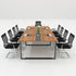 Large Minimalist Meeting Table BAYERN Solid HPL Meeting Desk Meeting Table