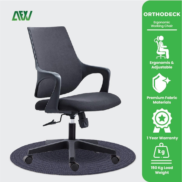 ORTHODECK Kursi Kerja Ergonomis Kursi Kantor Office Chair Kursi Staff