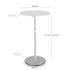 LINWOOD Adjustable Work Desk Stand Speaker Tripod Projector Multifunctional Side Table