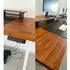 Teak Wood Table Top Table Electric Adjustable Gaming Working Desk ALL FOR WORK 2791