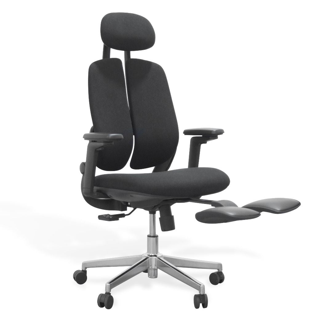 HERON Kursi Kerja Kantor Ergonomic Office Chair Kursi Staff Gaming