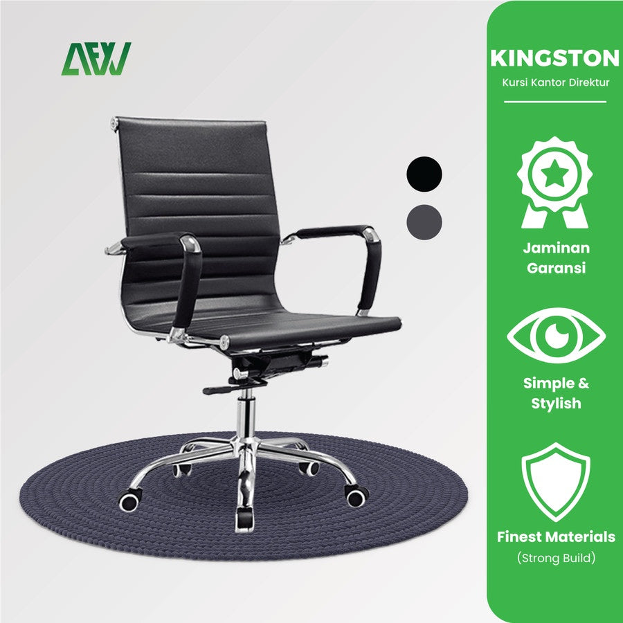 KINGSTON Leather Office Working Chair Office Working Gaming Chair ALL FOR WORK