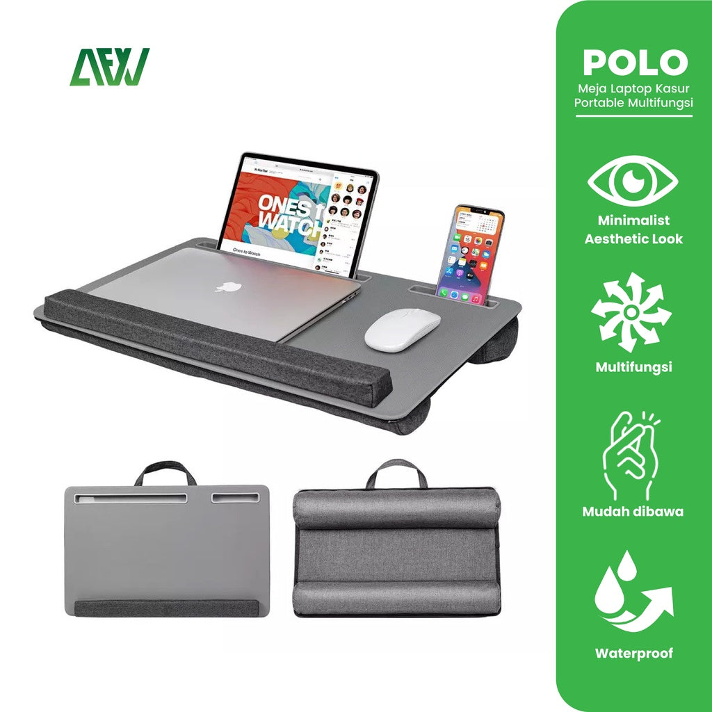 POLO Laptop Table Mattress Portable Multifunction Laptop Desk Ipad Holder