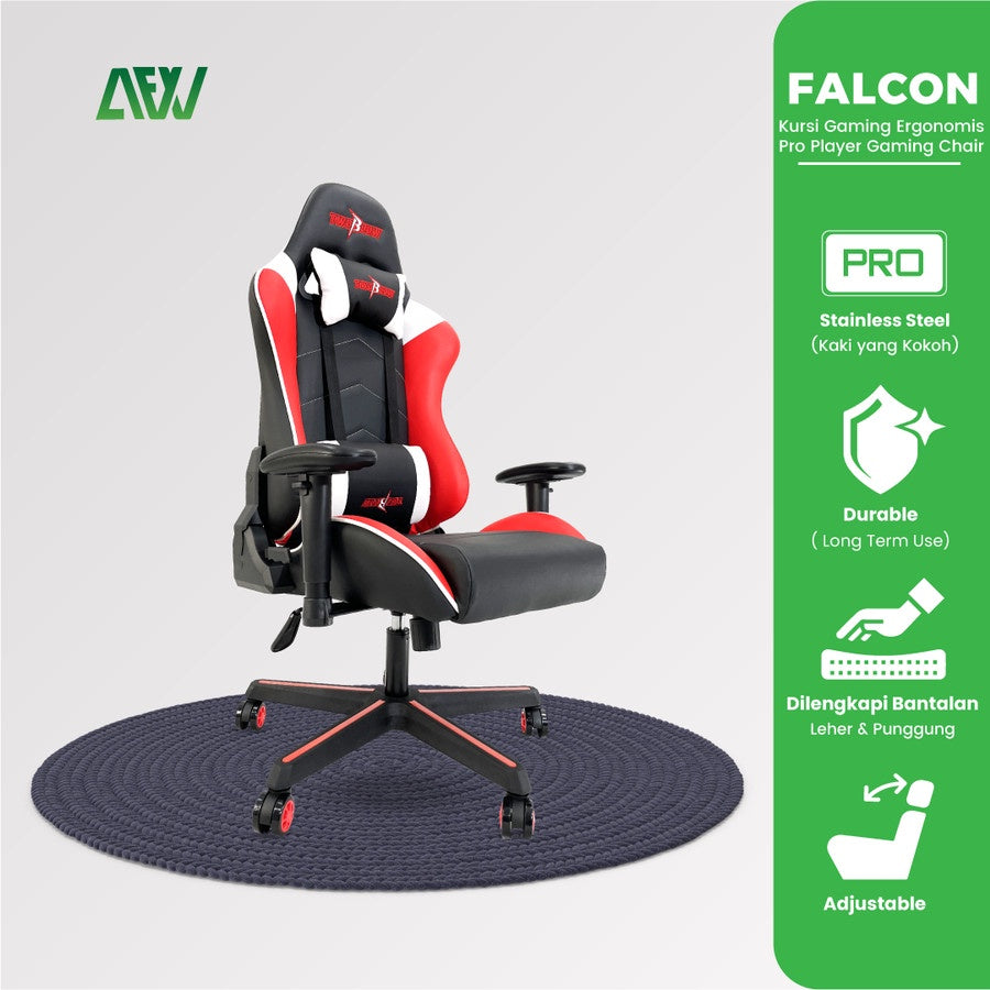 FALCON Ergonomic Office Work Chair Working Gaming Chair Premium Quality ALL FOR WORK