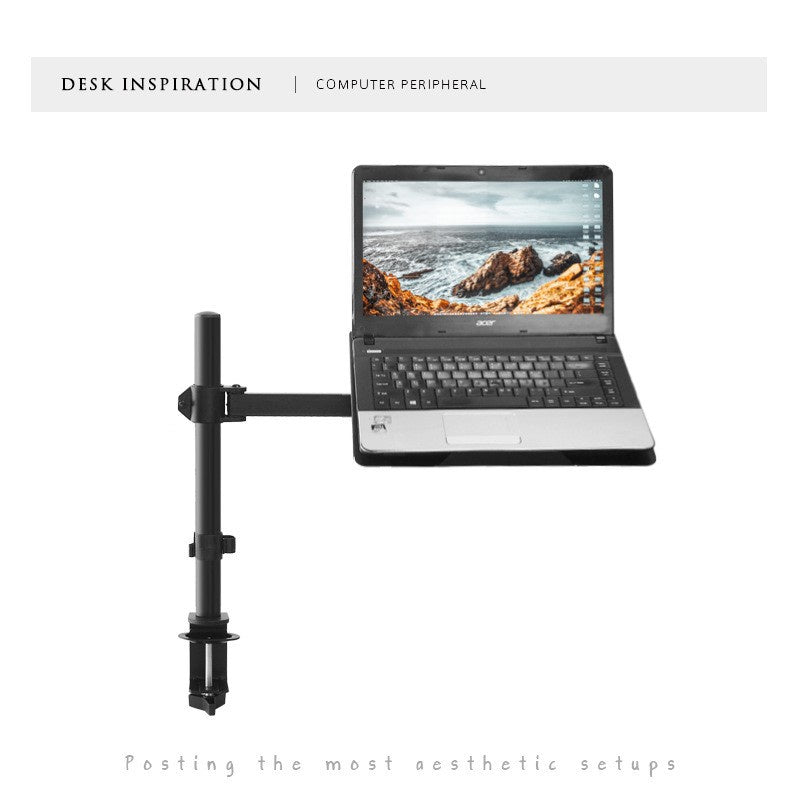 Bracket Monitor & Stand Laptop Dual Arm ALL FOR WORK