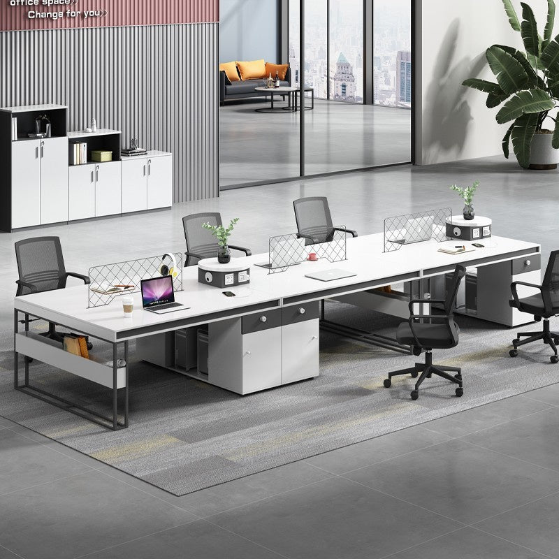 VIGO Workstation Workdesk Office Modern Minimalist Partition Office Desk