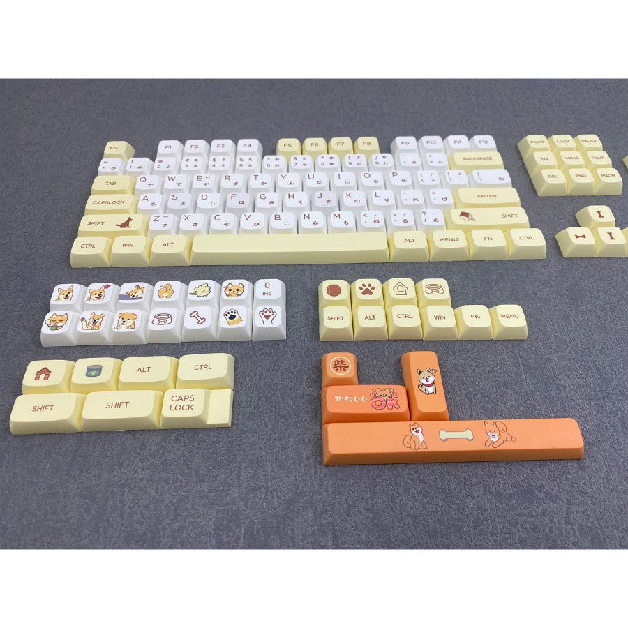 HACHIKO Keycap Set Mechanical Keyboard PBT Dye Sub